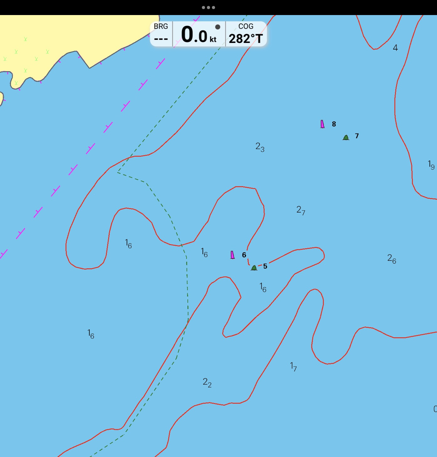 Ausschnitt aus der aktuellen NV-Karte für das Slzhaff